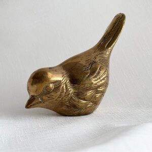 Vintage | Brass Bird Figure Mid Century MCM